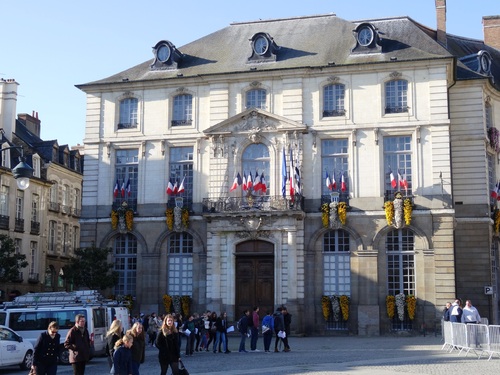 Rennes: autour de l'Hôtel de ville (photos)