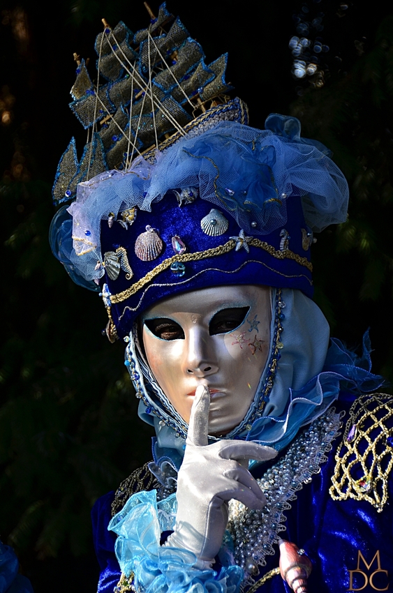 ANNECY carnaval vénitien " Women in Blue "