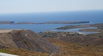 Sigri   vue sur l'îlot Nissiopi