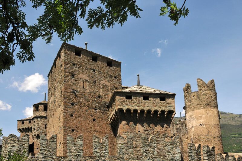 Italie le château de Fénis #1