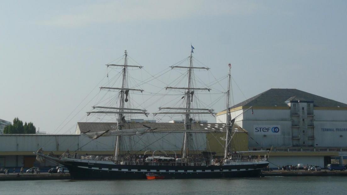 Le BELEM à SAINT NAZAIRE
