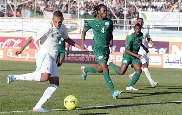 Dimanche 2.6.2013 Amica à Blida EN-Bukina Fasso 2-0