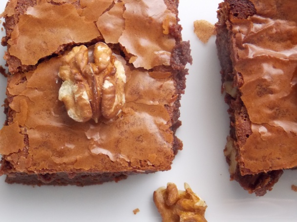 Brownie au chocolat praliné