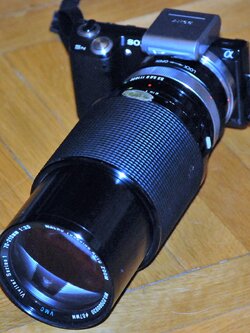 Sony Nex 5N et zoom Vivitar