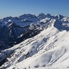 Du pic de Canaourouye, panorama de la vallée de Canfranc au Visaurin