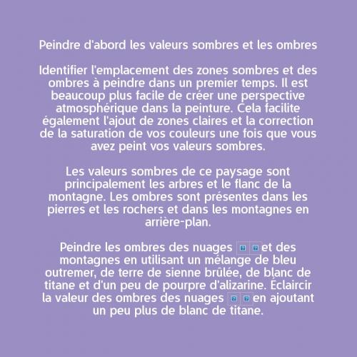 Dessin et peinture - vidéo 3801 : Comment peindre un torrent de montagne ? - huile, acrylique.