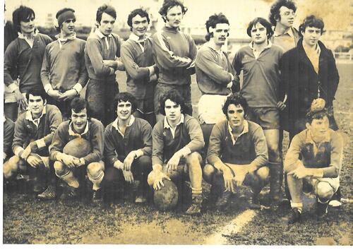Les belles gueules de l'Harteloire Rugby 1976-1977