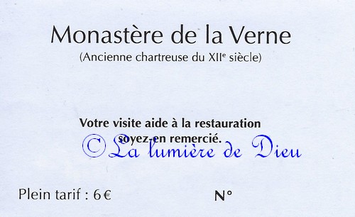 Chartreuse de la Verne