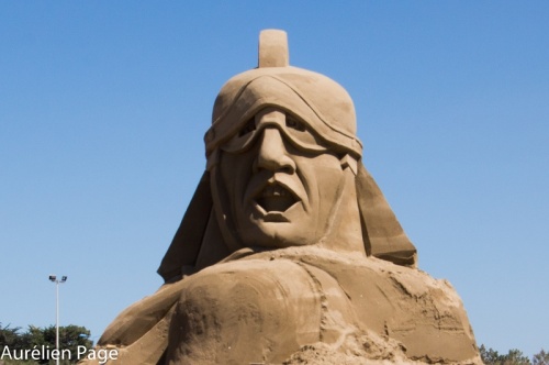 sculpture de sable 