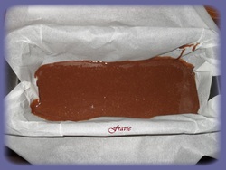 Terrine de chocolat spéculoos / sauce carambar