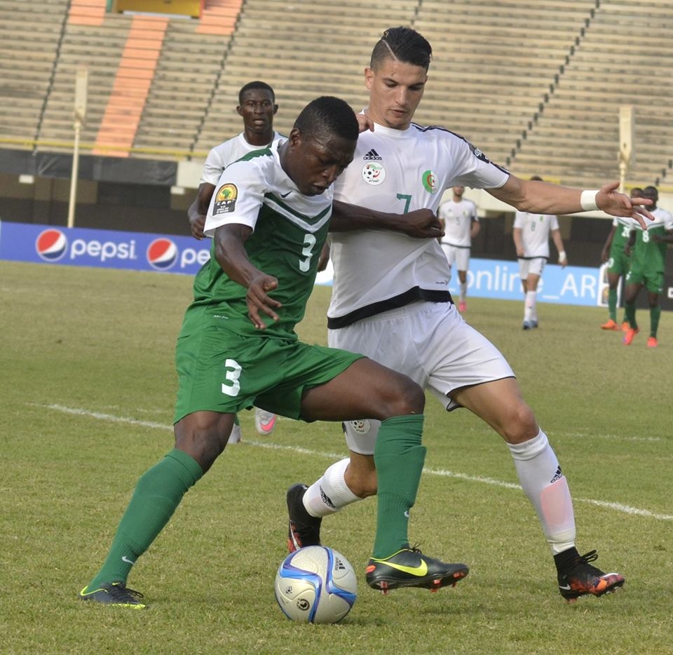 Samedi 5-12-2015 CAN U23 EN-Nigéria 0-0 Qualifié pour les demis