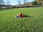 Séance de rugby par temps glacial.