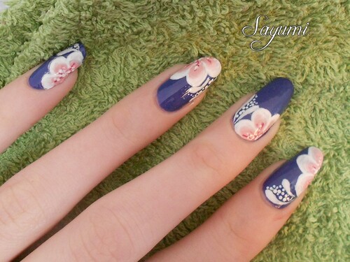 Nail Art Roses 