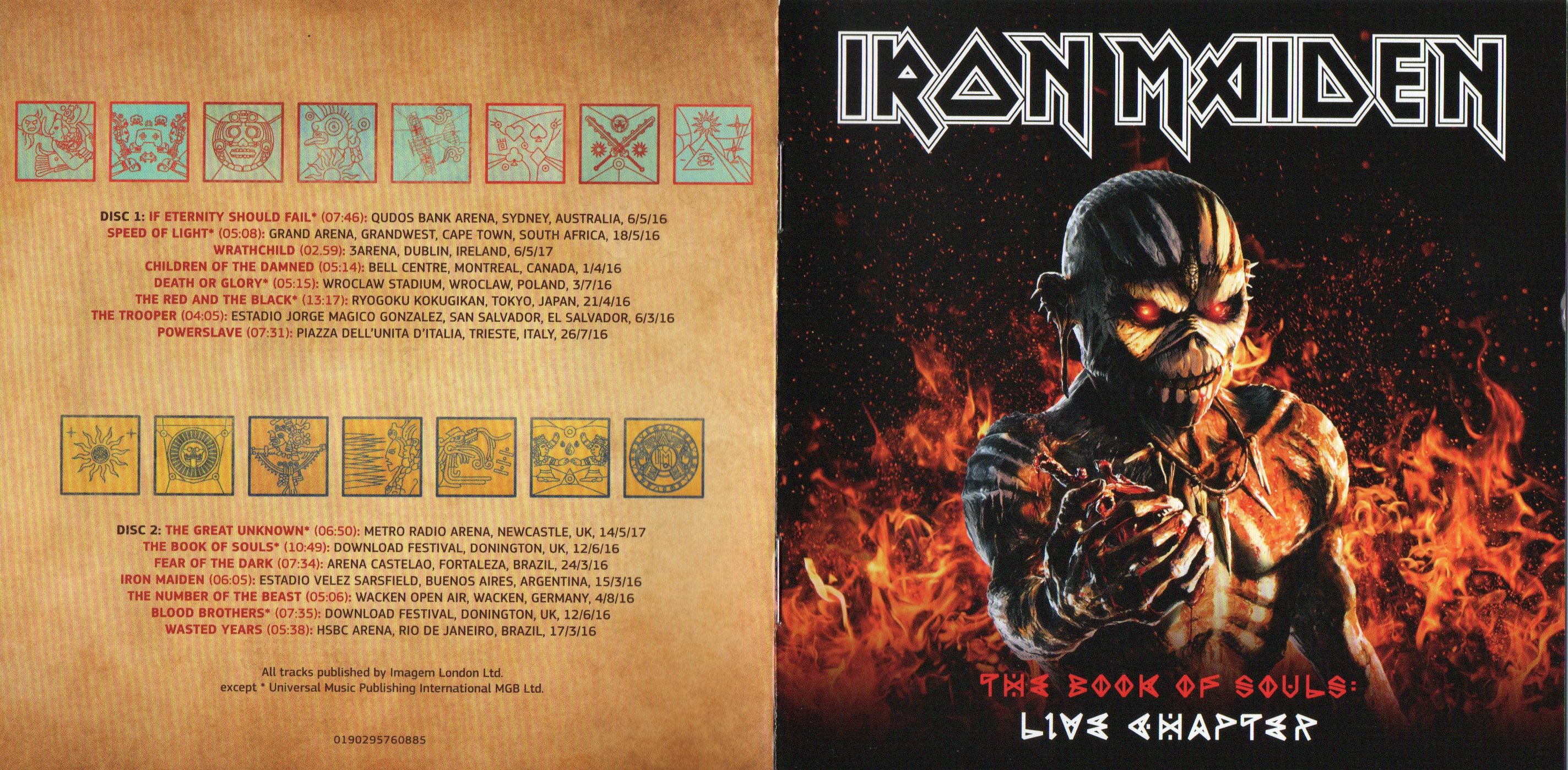 124 The book of souls Live chapter - Iron Maiden Musique Collection