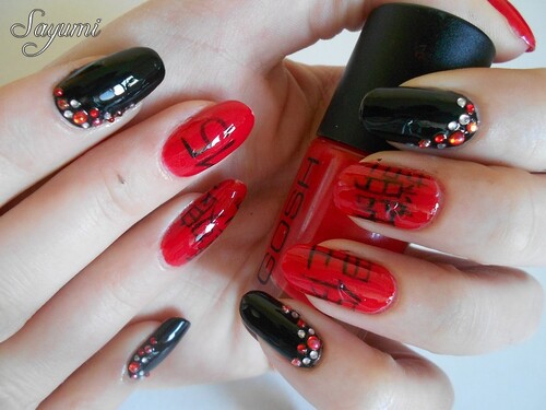 Sayashi Riho Sotsugyou Nail Art