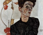 Egon SCHIELE: autoportrait 1912.