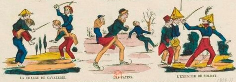 Jeux d'enfants sous la Monarchie de Juillet (Images d'Epinal)