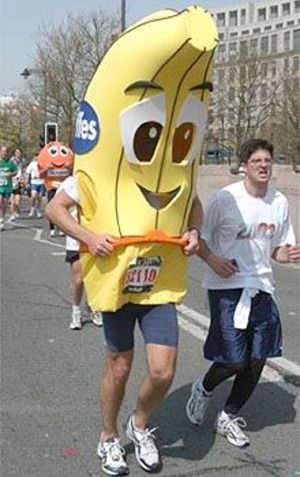 season marathon runners breakers bananas costums running 