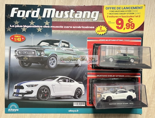 N° 1 Ford Mustang collection - Lancement