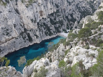 La plage d'En Vau