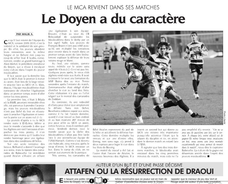 Vendredi 18.12.2009 au 