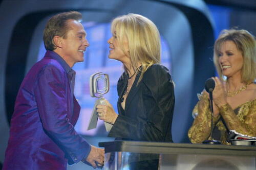 Donna Mills et Joan Van Ark lors des TV Land Awards.