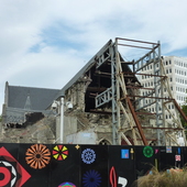 Christchurch, la cathédrale détruite par le séisme de 2011