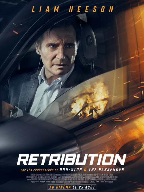 Après NON STOP et THE PASSENGER, Liam Neeson est de retour dans RETRIBUTION - Au cinéma le 23 août 2023
