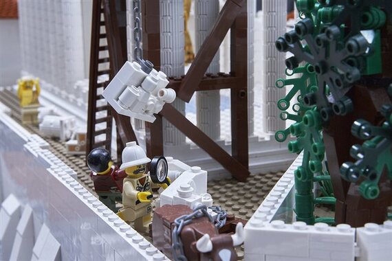 L'Acropole en LEGO