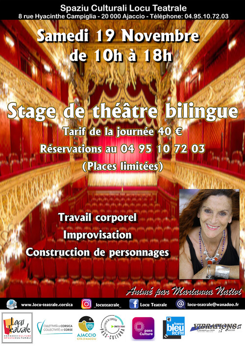19 Novembre - Stage de théâtre bilingue