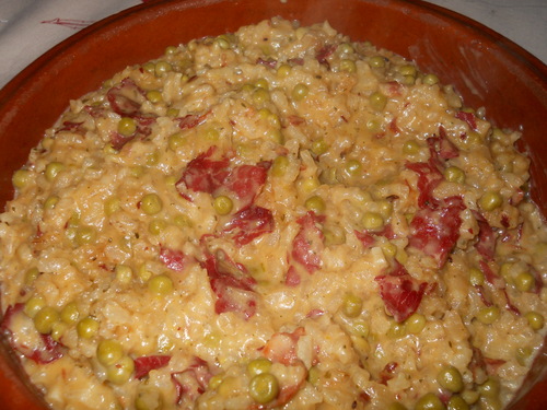 Risotto aux poivrons et chorizo végétalien