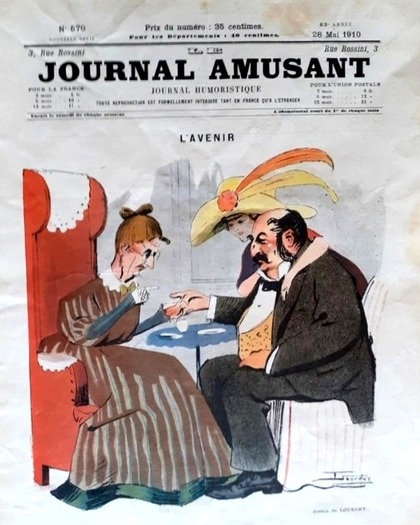 Donnant-Donnant (Le Journal Amusant, n° 670, du 28 mai 1910).