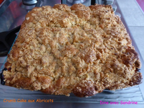 Un Crumb Cake aux Abricots