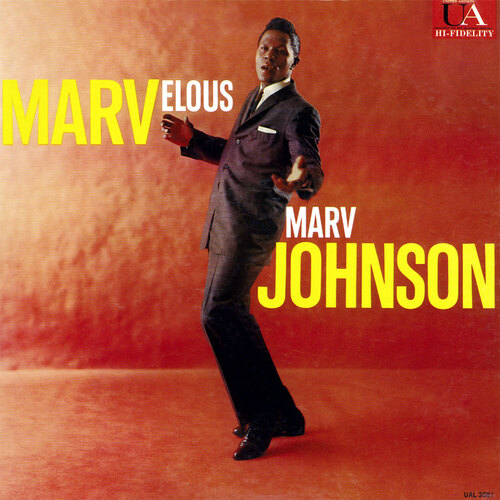 Marv Johnson : Album " Marvelous Marv Johnson " United Artists UAS 6081 [ US ]