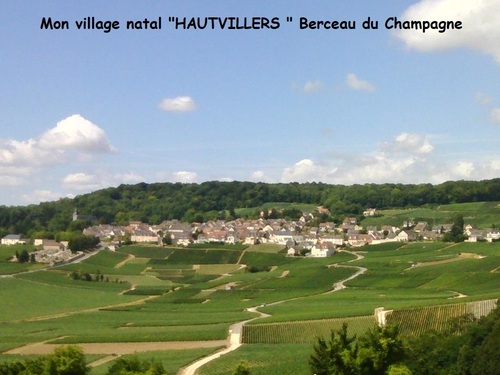 Hautvillers  mon village natal