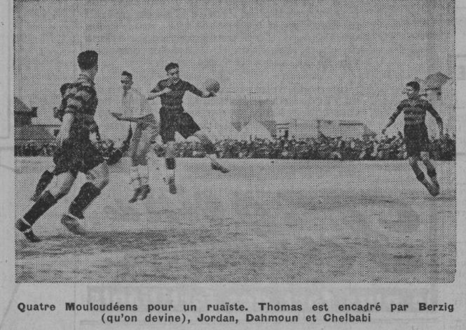 Dimanche 17.1.1937 à St Eugène MCA-RUA 0-1