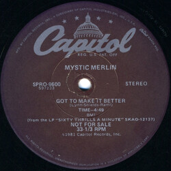 Mystic Merlin - Got To Make It Better