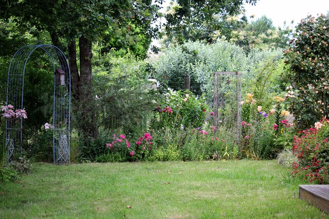 Le jardin au retour de la Californie