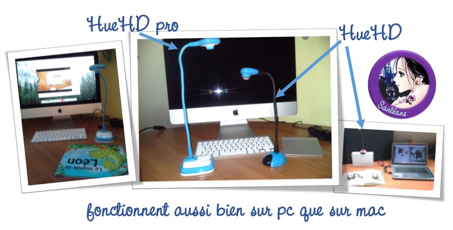 Le visualiseur pro toujours éco caméra USB Hue HD pro pour windows et mac -  Le petit cartable de Sanleane