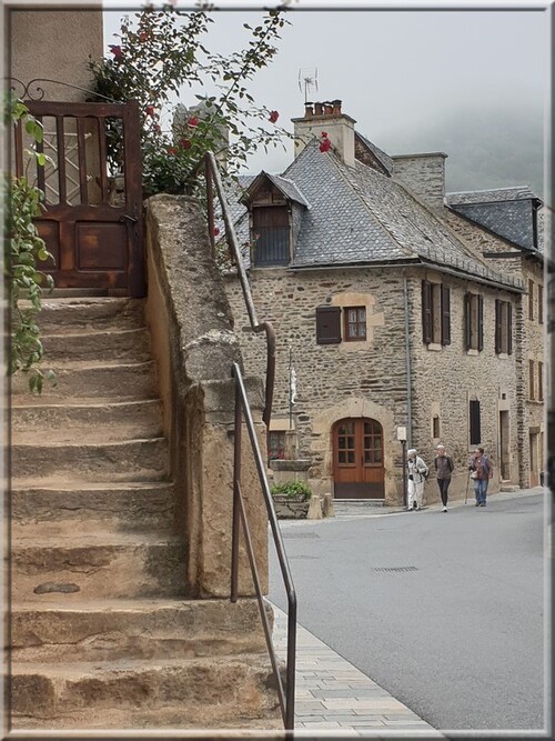 954 - Le village d’Estaing et son château en Aveyron (12)