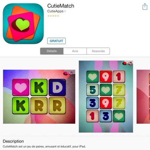 [appli gratuite] CutieMatch