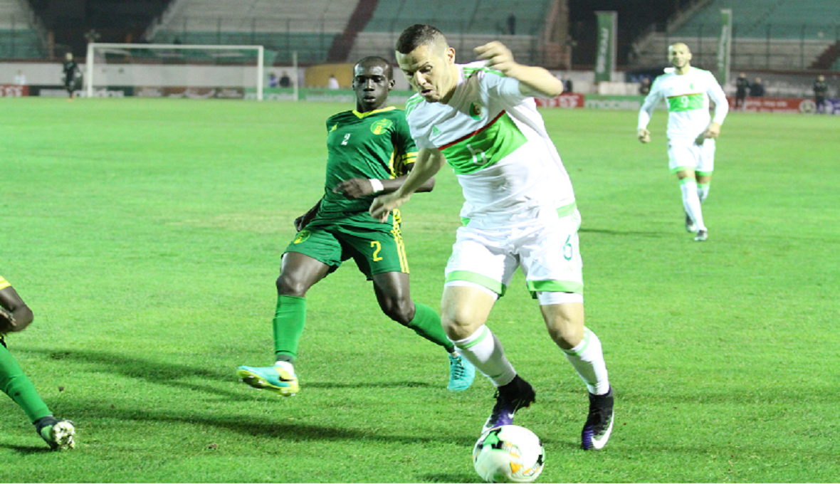 Samedi 7.1.2017 à Blida Amical préparation CAN EN-Mauritanie 3-1