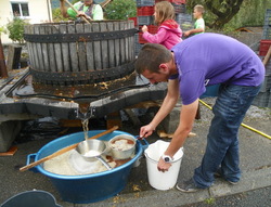 La fête du cidre à Arnand