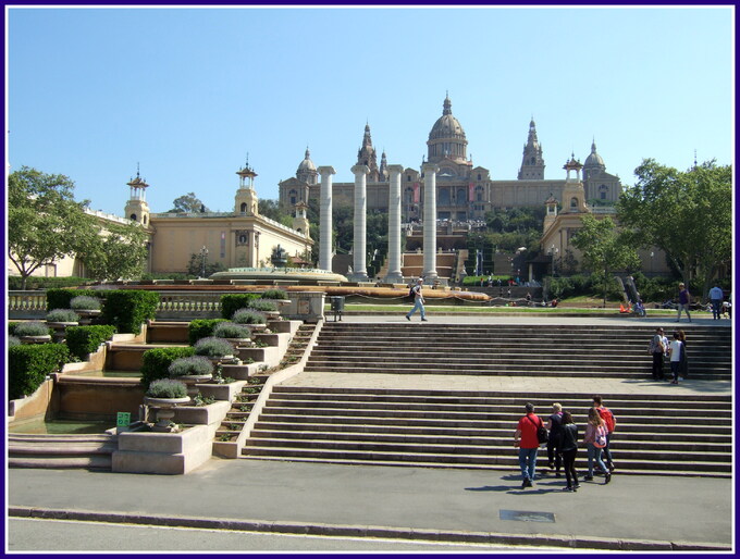 Barcelone...vu d'en haut...