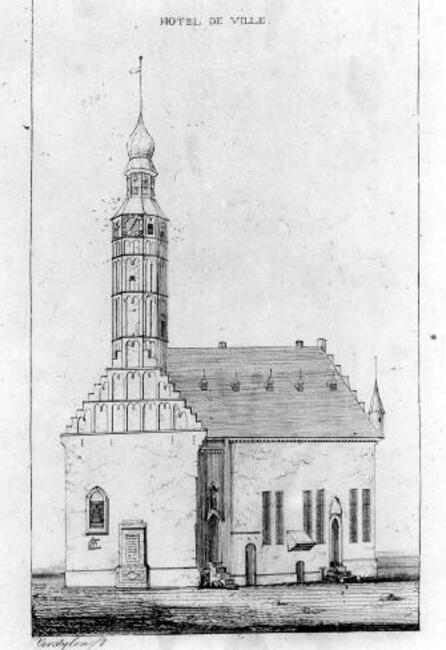 Het Stadhuis van Herentals- Johannes Josephus Verstylen (1841-60)(www.kikirpa.be)