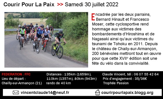 Courir Pour La Paix 2022