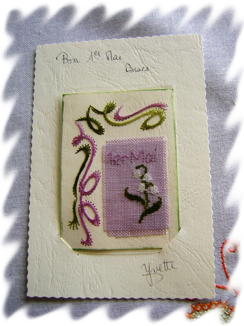 Broderie du 1er mai