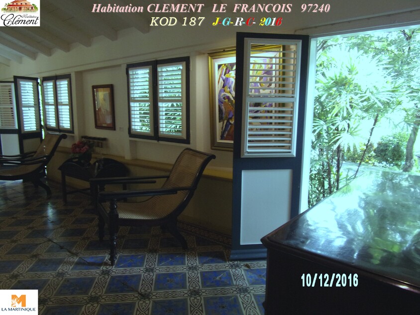 VACANCES 2016 MARTINIQUE: 1/4 - 9/12 habit.  CLÉMENT LE  FRANCOIS  D  21/03/2018