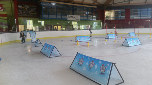 L'école de glace à l'essai