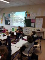 témoignages pour des élèves du CM1 au CM2 à l'école du Clos de la Motte à Pellouilles les Vignes 2/02/2017